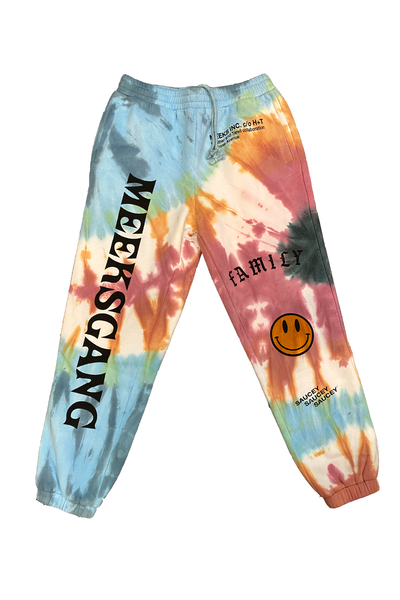 Meeks gang hotsell tie dye sweatpants
